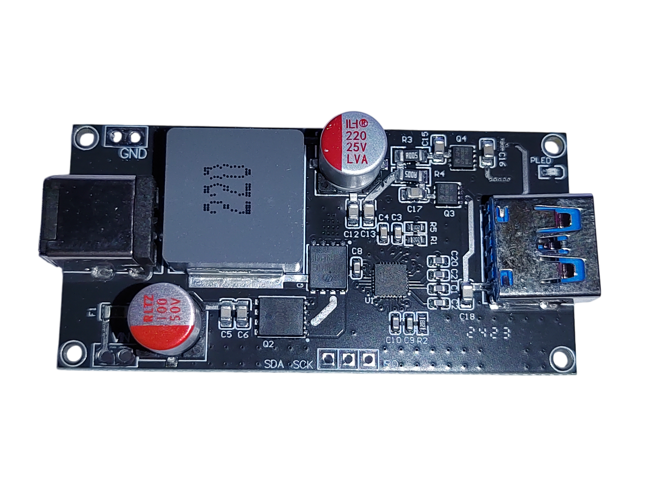 DC6–30 V 140 W inteligentní rychlonabíjecí modul (USB-A + USB-C, PD140W, QC5, PPS) image 3