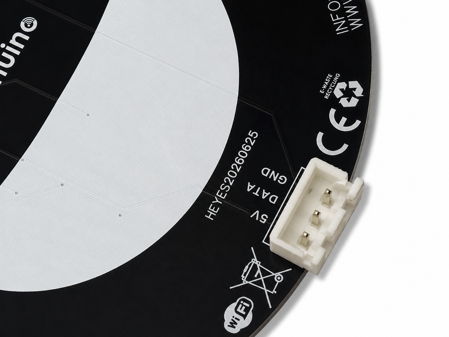 WS2812B LED smajlík se srdíčky místo očí – 50 RGB LED image 3