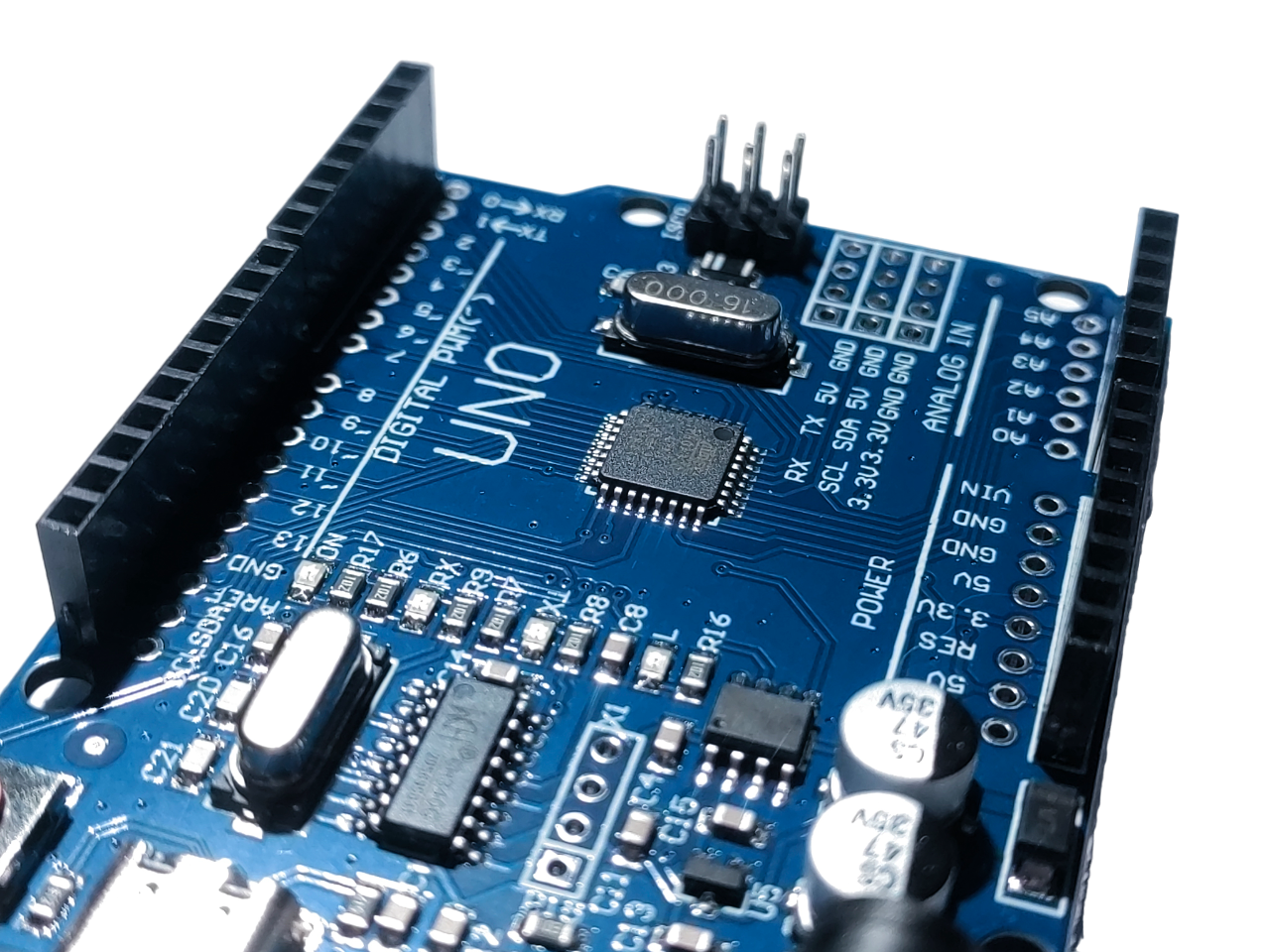 Arduino UNO R3 ATMEGA328P Type-C s kabelem image 8