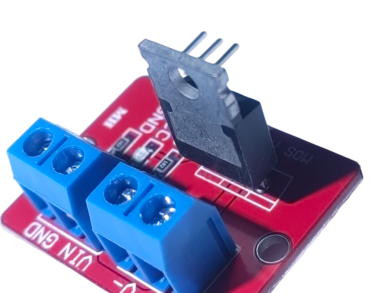 0-24V IRF520 MOSFET modul image 4