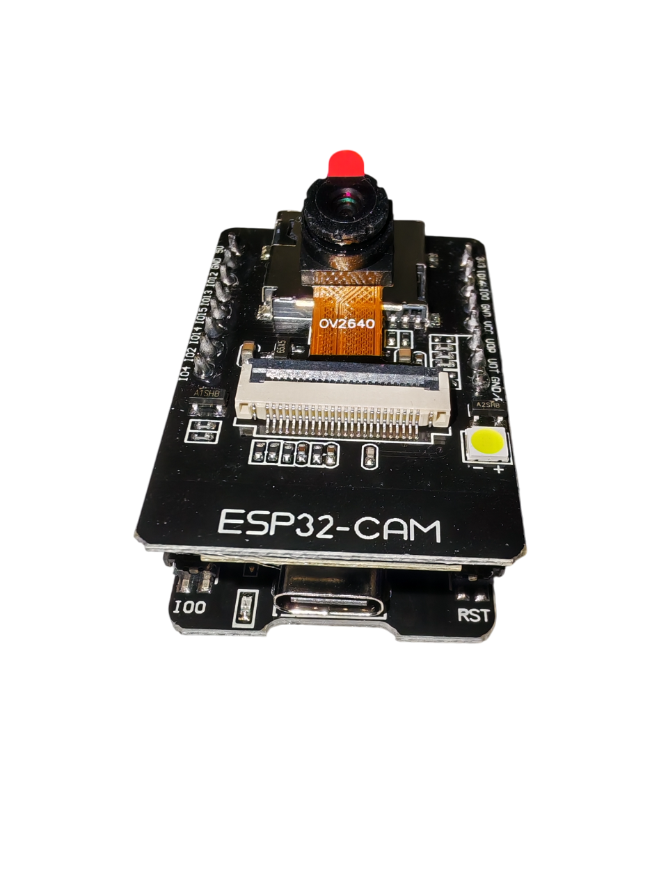 ESP32-CAM Wi-Fi kamerový modul s USB-C programovací deskou – 4 MB flash, microSD image 4