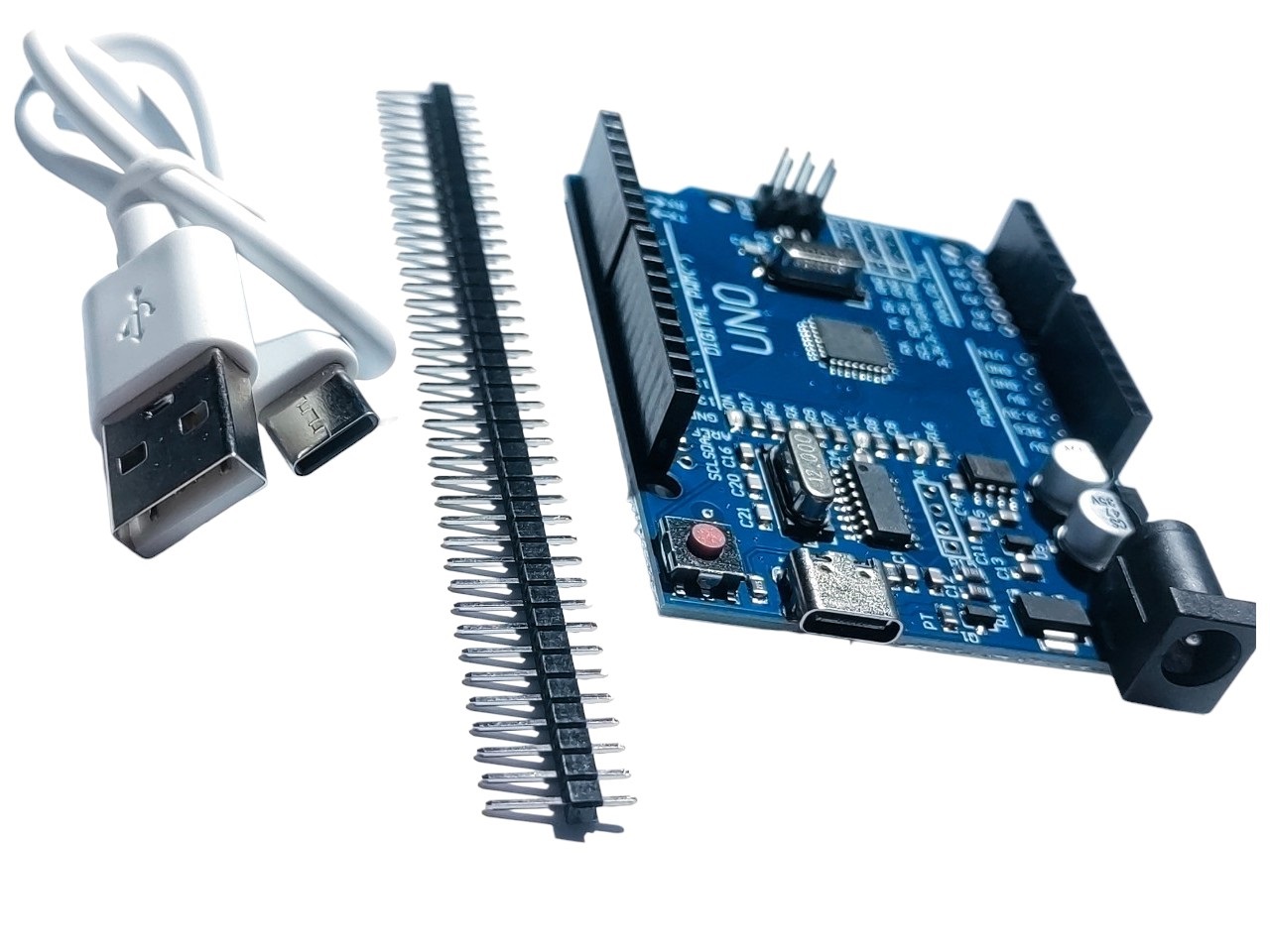 Arduino UNO R3 ATMEGA328P Type-C s kabelem image 9